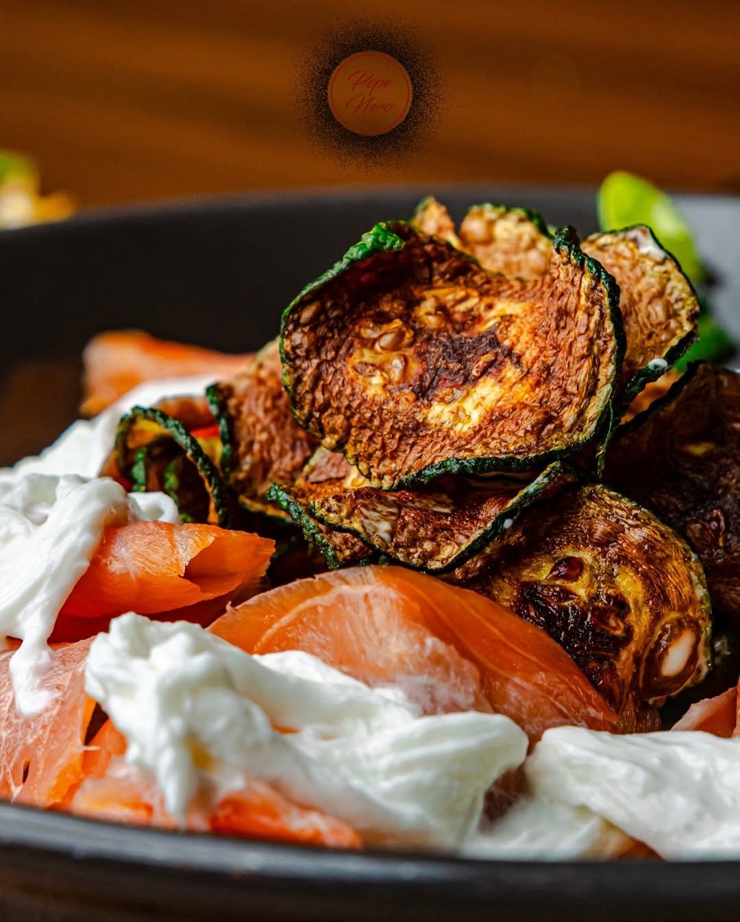 Pizza artigianale Pepe Nero