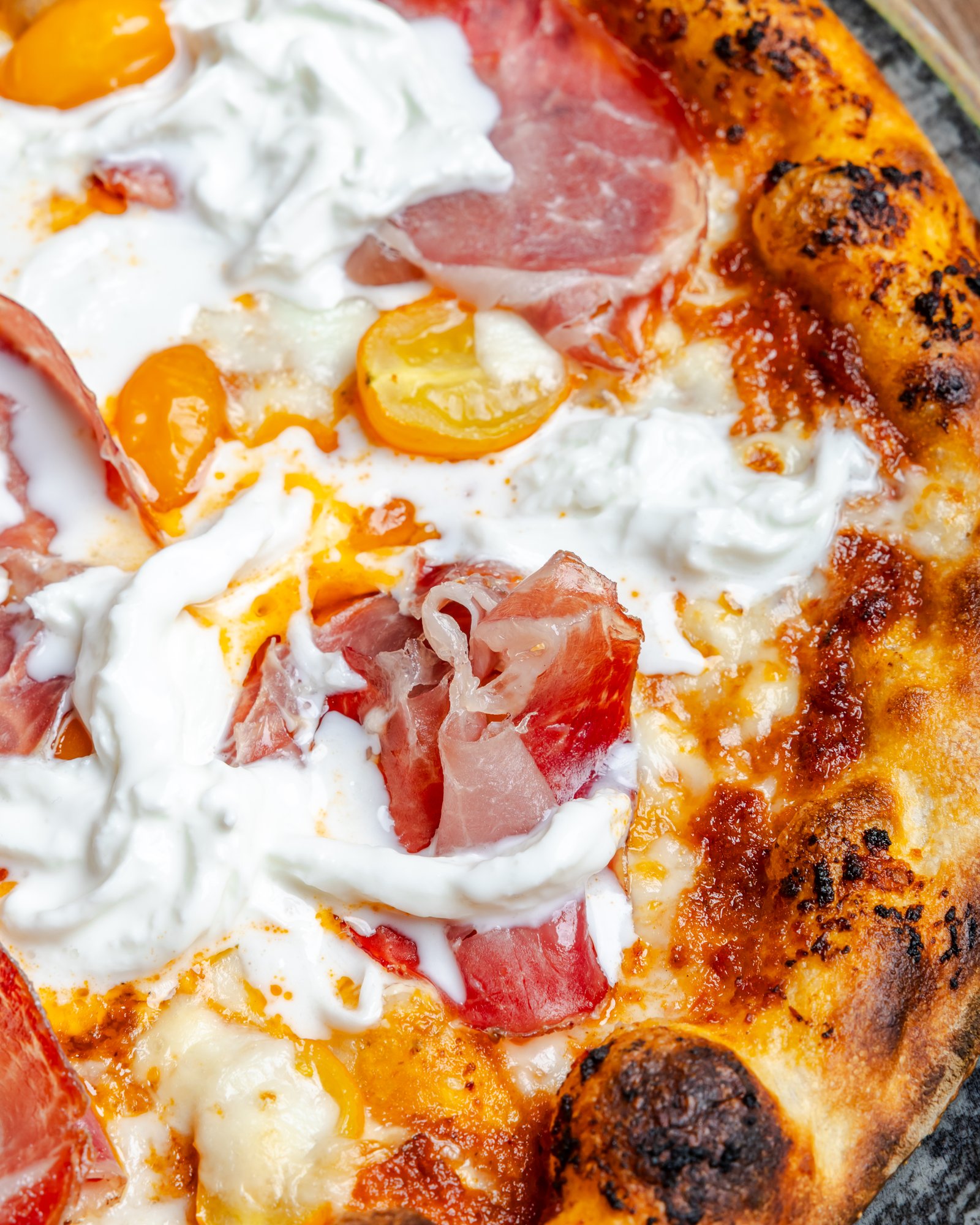 Che Puglia! Pepe Nero — cime di rapa, stracciatella affumicata, cardoncelli, capocollo di Martina Franca